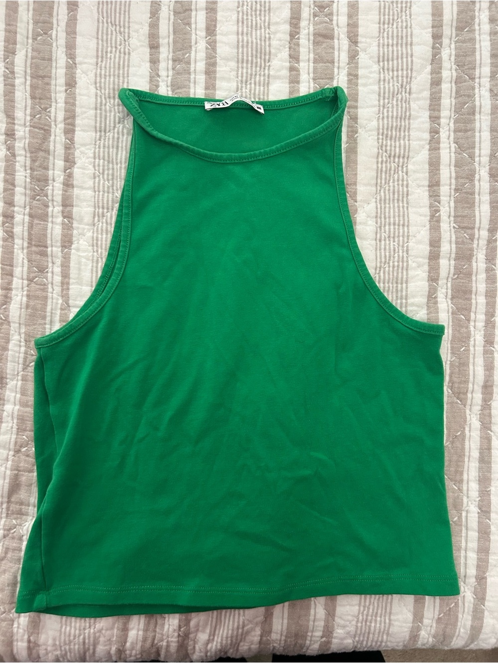 Zara Green Tank Top